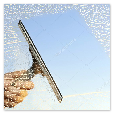 Vitrages nettoyés sans traces